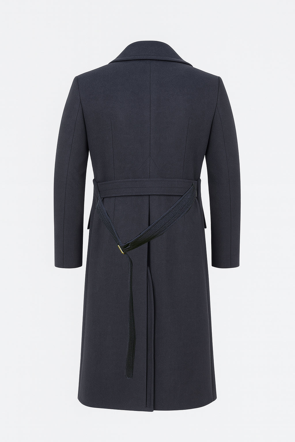 Captain Jack’s Grey Wool Long Coat