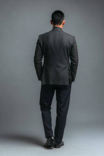 Arden Charcoal Wool Blazer