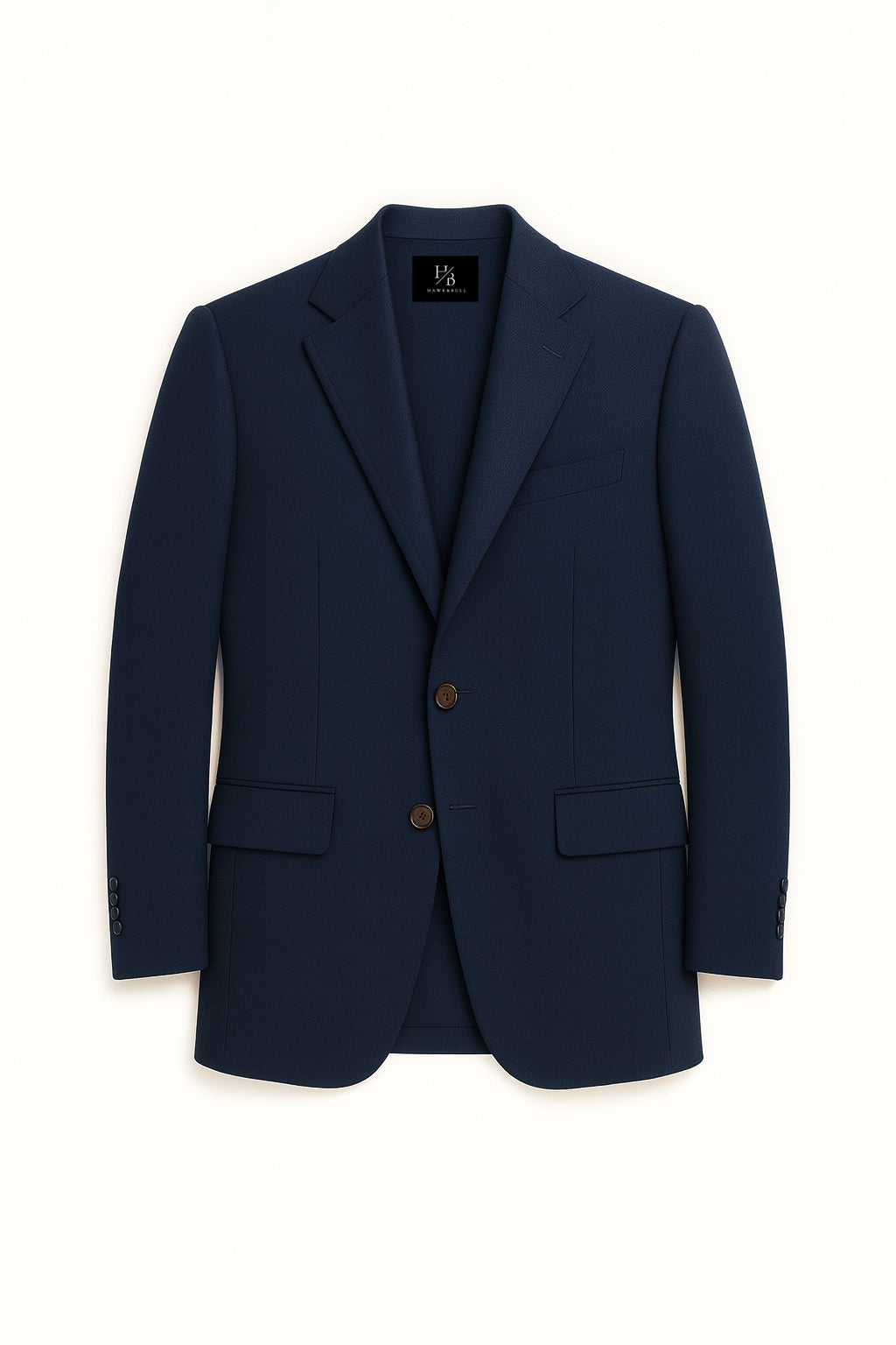 Dorian Navy Blue Wool Blazer