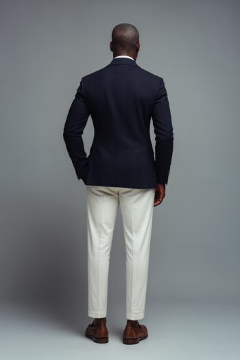 Stratford Navy Blue Wool Blazer
