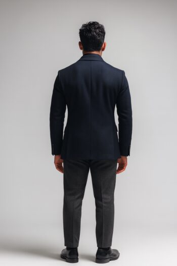 Bennett Navy Blue Wool Blazer