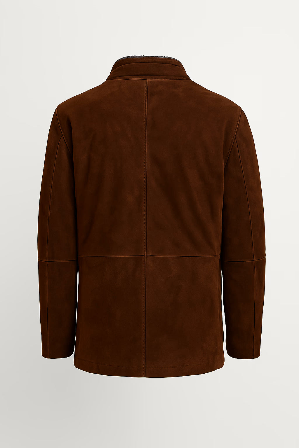 The Sheriff’s Brown Leather Suede Coat