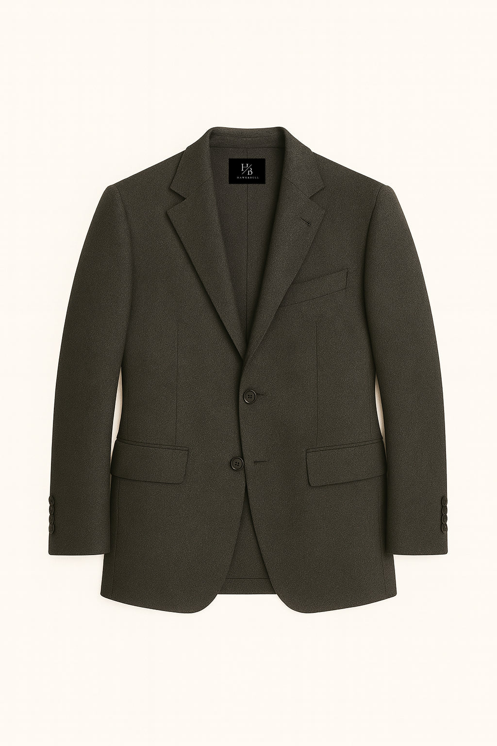 Arden Charcoal Wool Blazer
