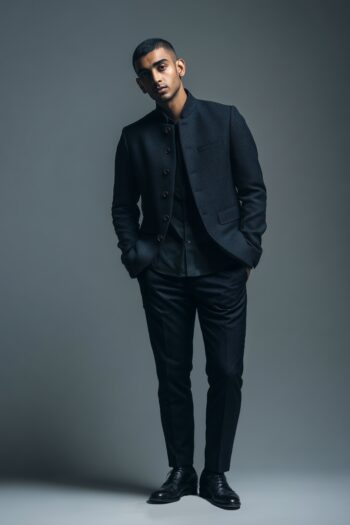 Ravenswood Navy Wool Blazer