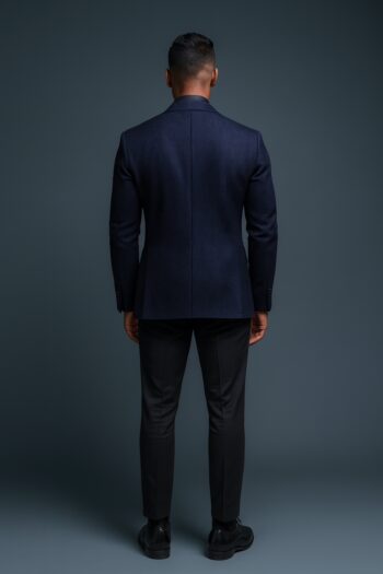 Prescott Navy Wool Blazer